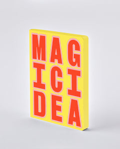 Notizbuch A5 mit Titelbild "MAGIC IDEA"