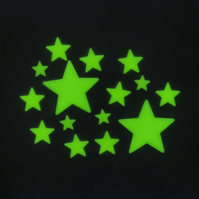 Leuchtsterne ✶ Leuchtende Sterne zum Aufkleben