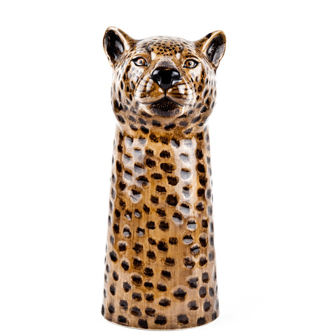 Vase in Form eines Leopard, von vorne