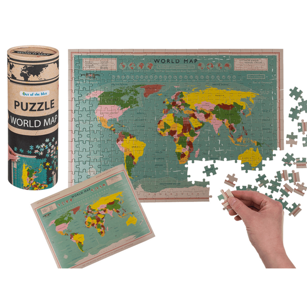 Puzzle - Weltkarte