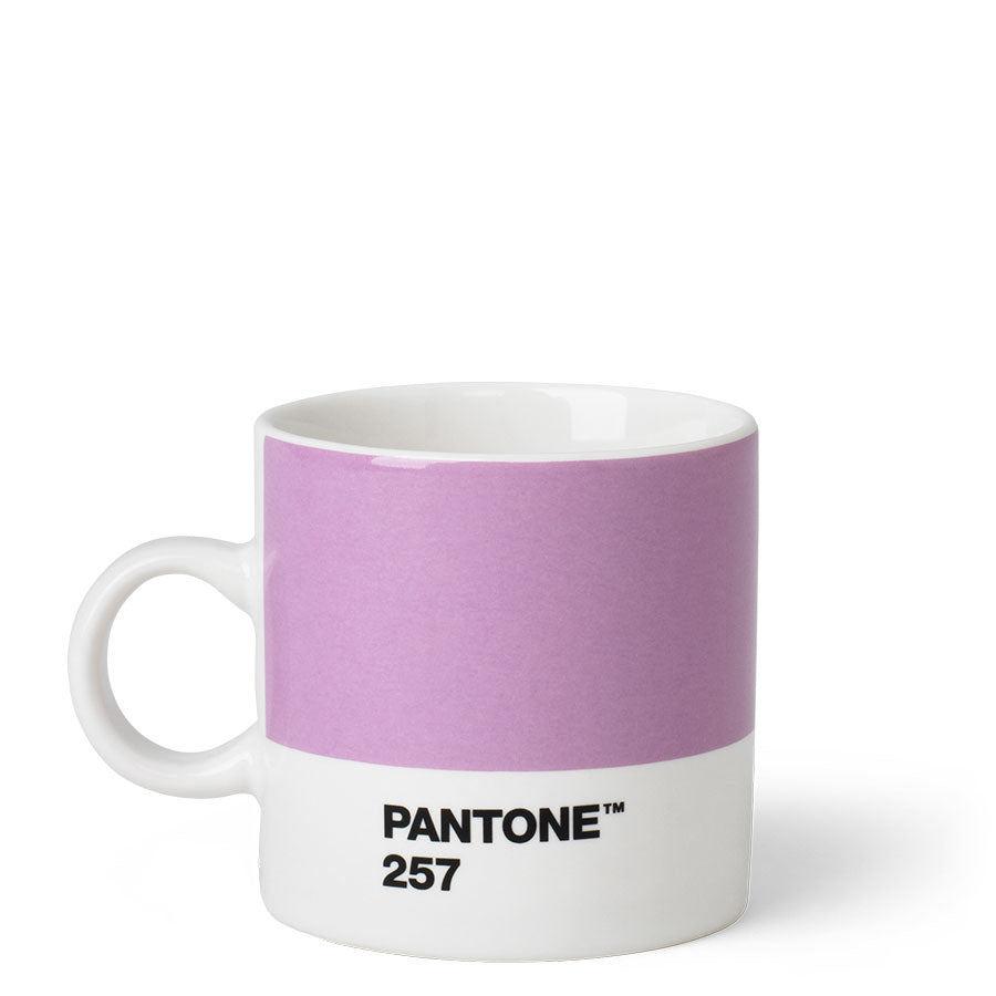 Pantone Espresso Tasse Lila