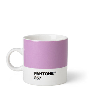 Pantone Espresso Tasse Lila