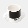 Pantone Espresso Tasse Schwarz