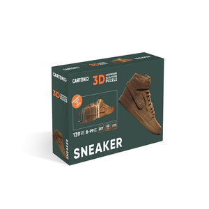 3D Puzzle zum zusammenstecken im Motiv eines Sneakers
