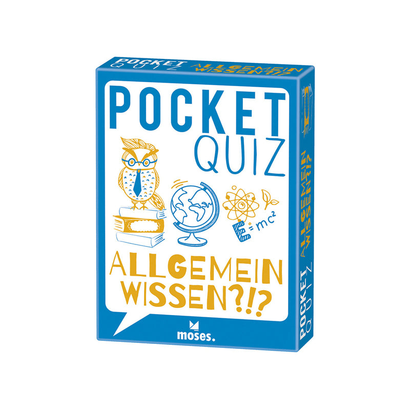 Kartenspiel "Pocket Quiz Allgemein Wissen"