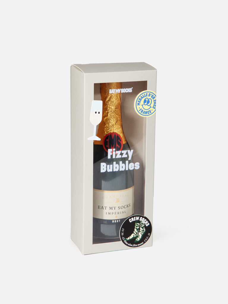 Socken Fizzy Bubbles im Champagner-Look von DOIY