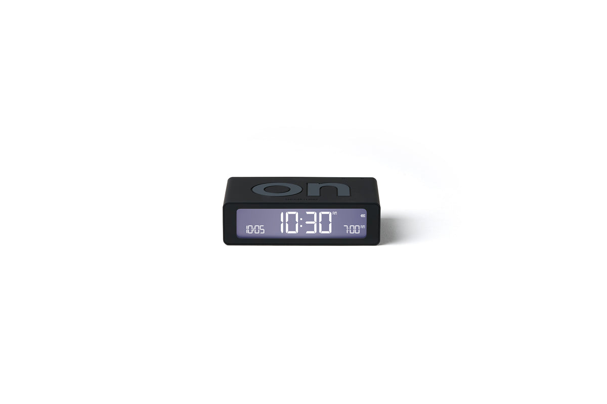 Wecker Flip Mini - Schwarz