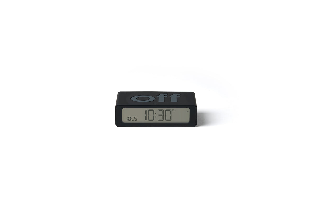 Wecker Flip Mini - Schwarz