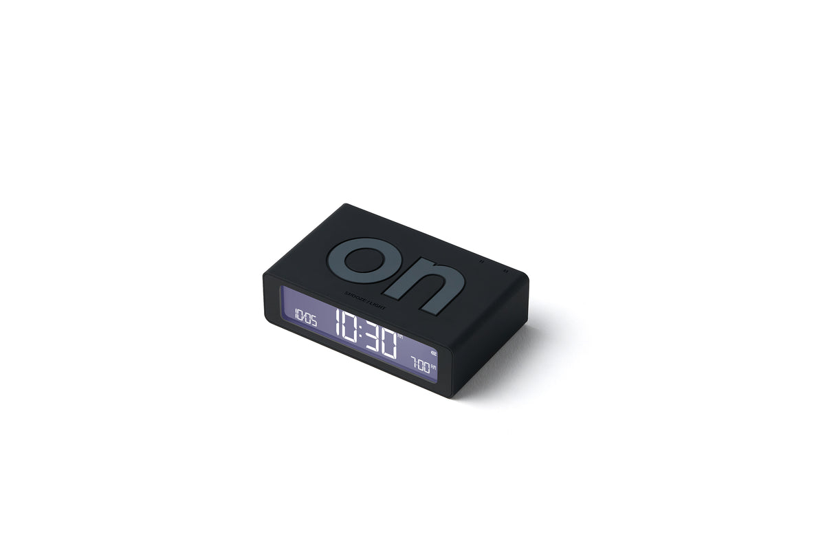 Wecker Flip Mini - Schwarz