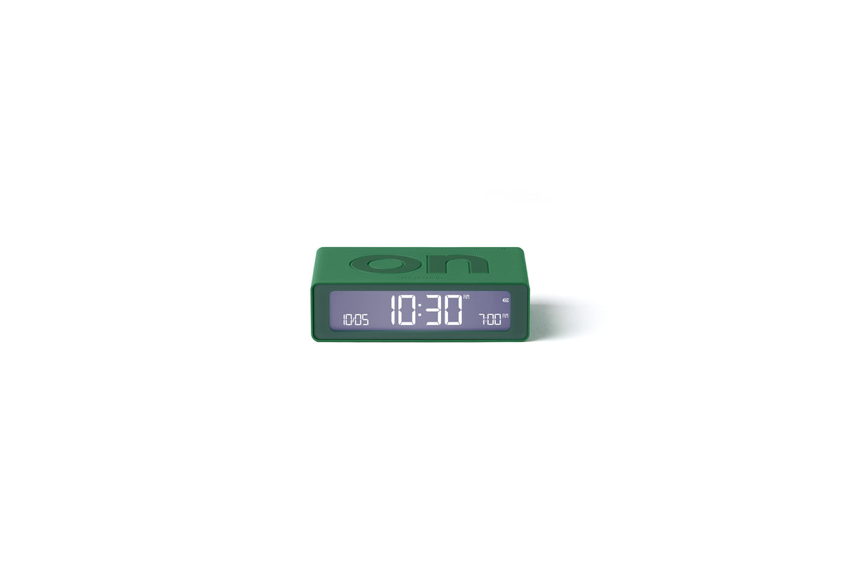 Wecker Flip Mini - Smaragd Grün