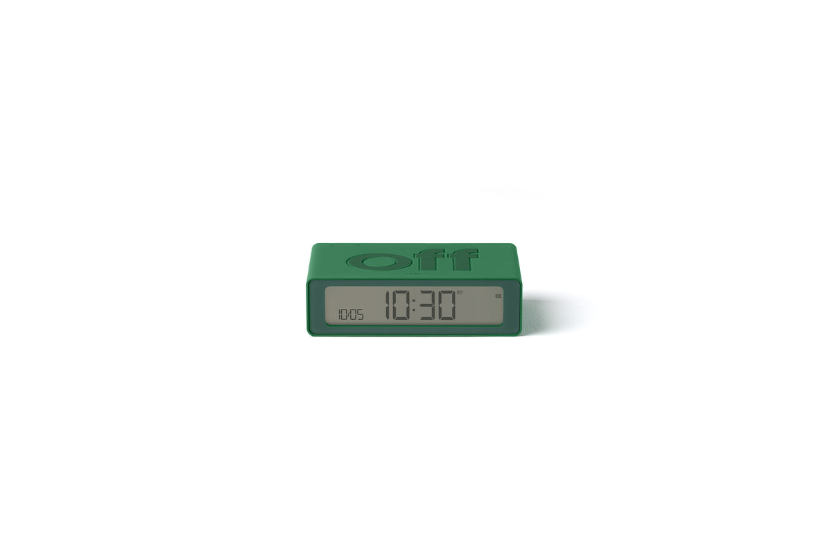 Wecker Flip Mini - Smaragd Grün