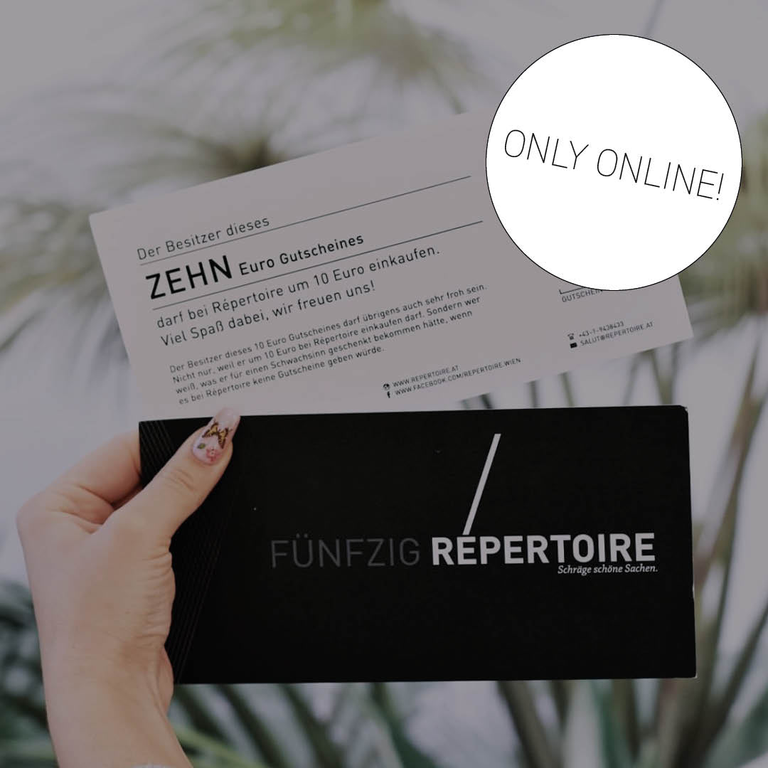 Geschenkgutschein Répertoire - ONLINE