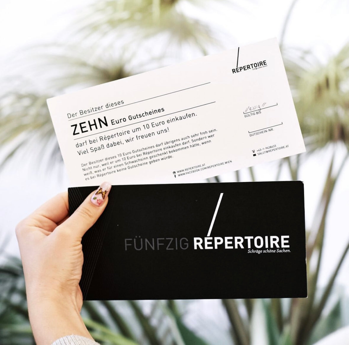 Geschenkgutschein Répertoire - SHOP