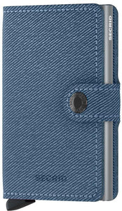 SECRID Miniwallet - Twist Jeans Blue