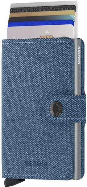 SECRID Miniwallet - Twist Jeans Blue