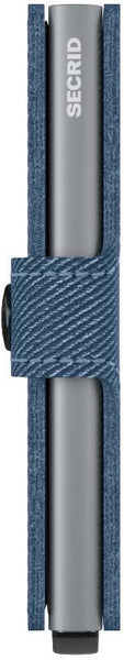 SECRID Miniwallet - Twist Jeans Blue