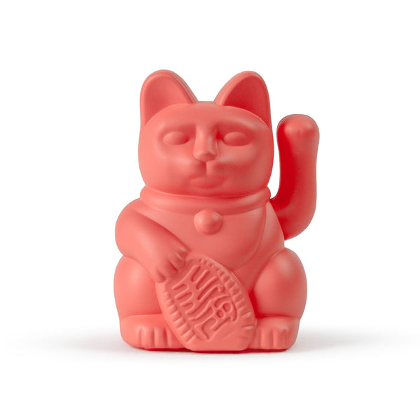 Lucky Cat SOLAR Neon Orange