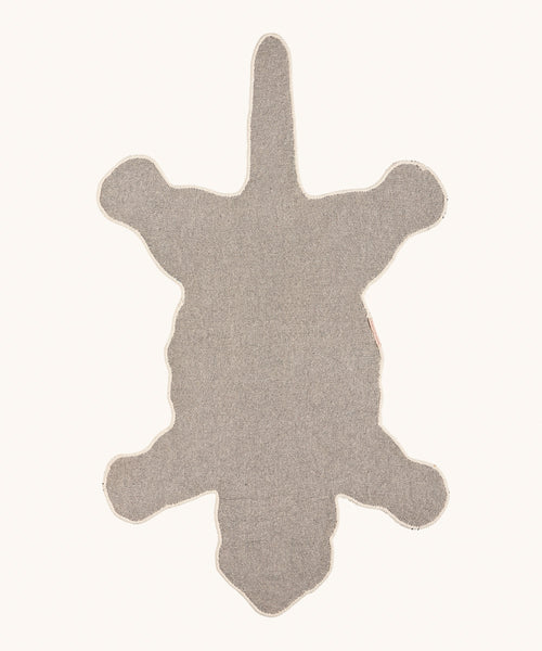 Großer Teppich - Lila Leopard