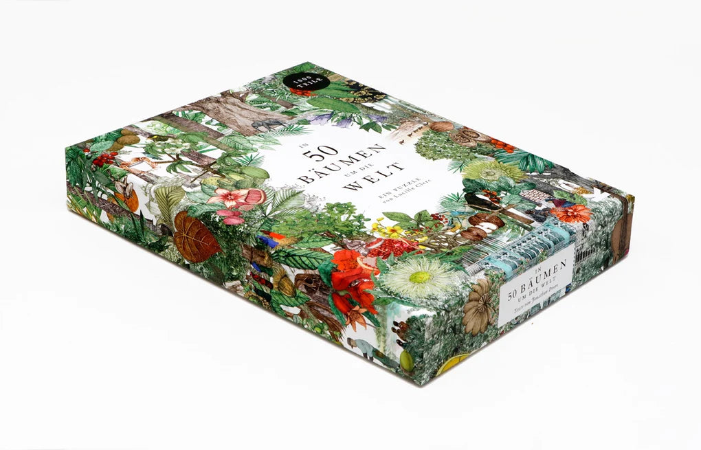 Puzzle - In 50 Bäumen um die Welt