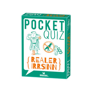 Kartenspiel "Pocket Quiz REALER IRRSINN"