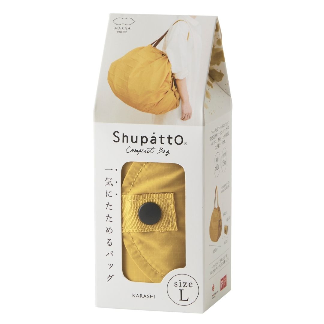 Shupatto Falttasche L – Mustard