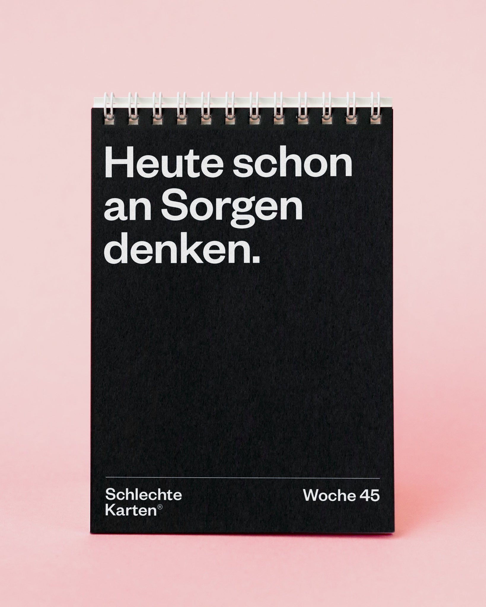 Demotivierender Tischkalender 2026