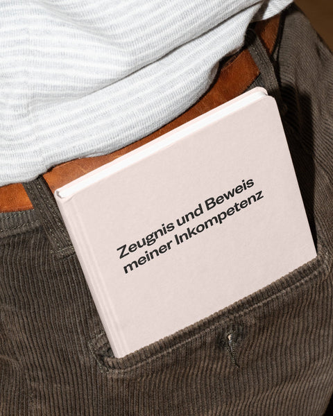 Oh No Notes Notizbuch »Zeugnis meiner Inkompetenz«