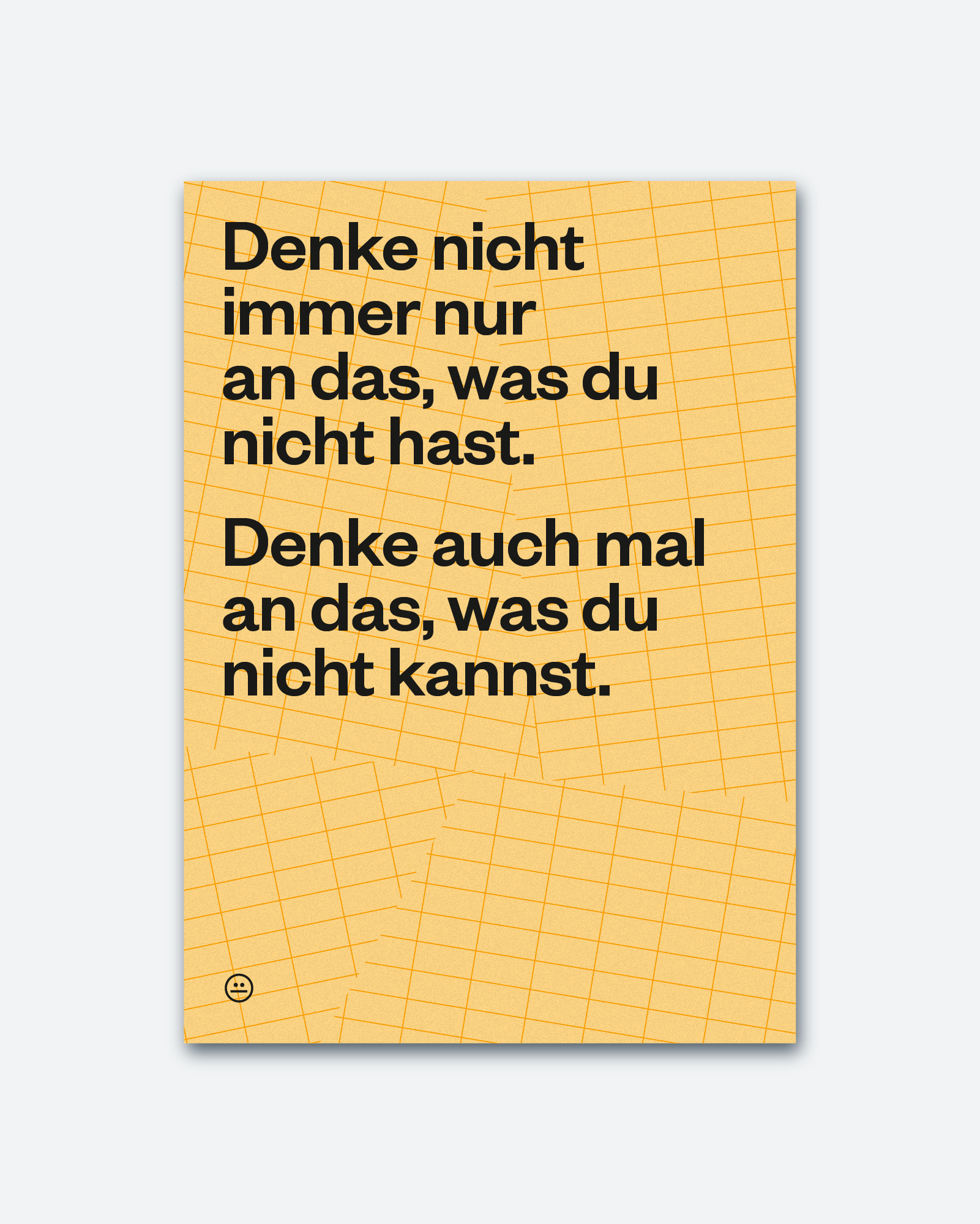 Postkarte »Das, was du nicht hast«