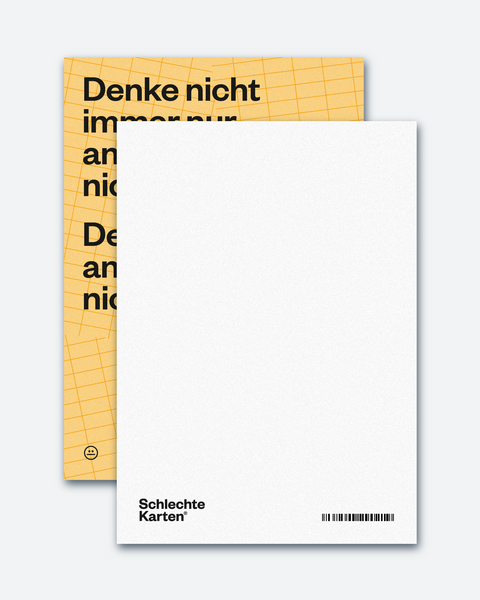Postkarte »Das, was du nicht hast«