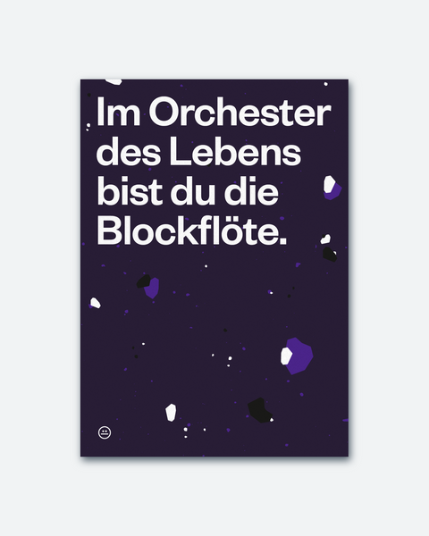 Postkarte »Orchester«