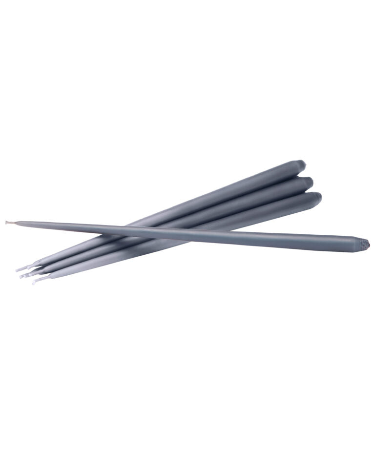 STOFF NAGEL Stabkerzen lang dark grey