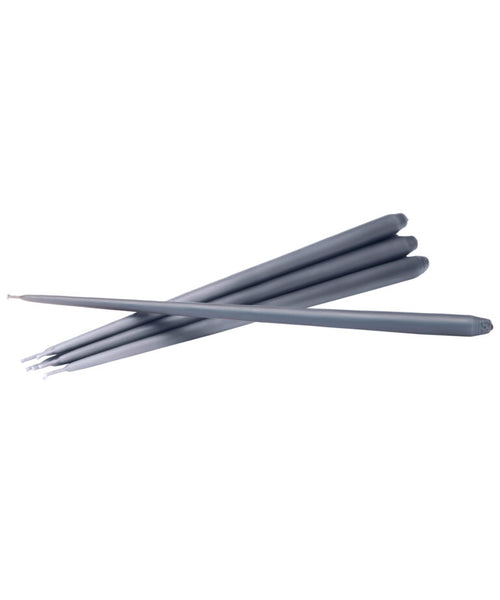 STOFF NAGEL Stabkerzen lang dark grey
