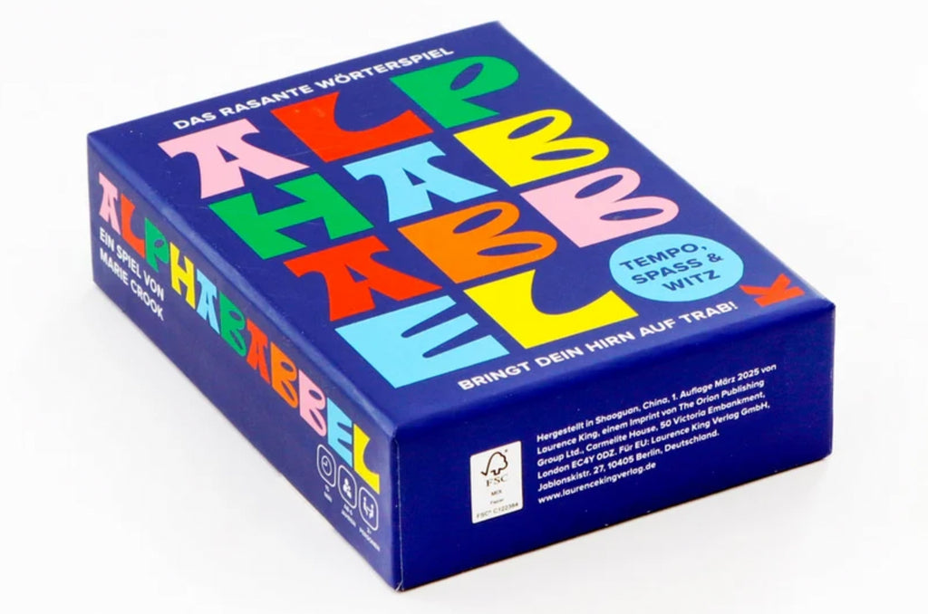 Alphababbel Wörterspiel vom Laurence King Verlag