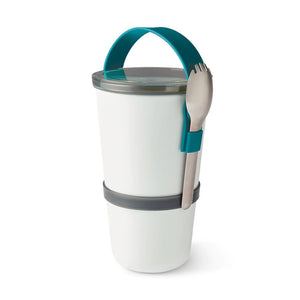 Lunchpot mit 2 separaten Pots in der Farbe Ocean