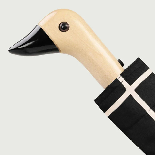Duck Umbrella - Schwarz mit Gitter