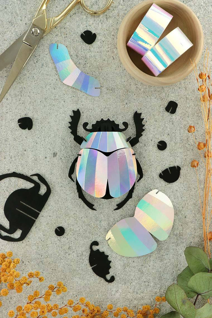 3D Insekt Blatthornkäfer rainbow von Assembli