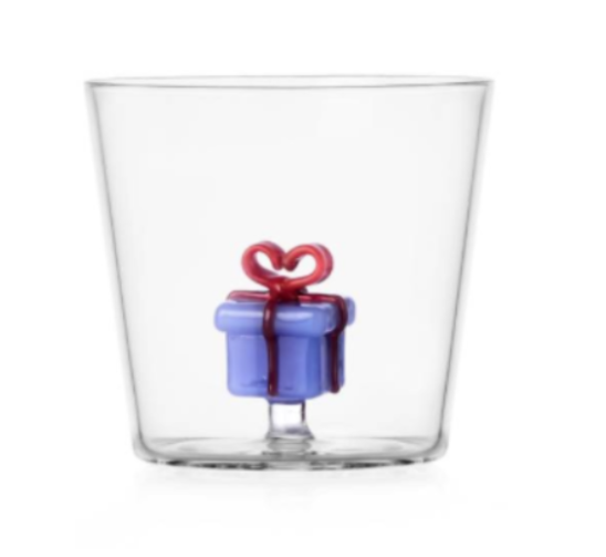 Ichendorf Milano Trinkglas Geschenk – Blau