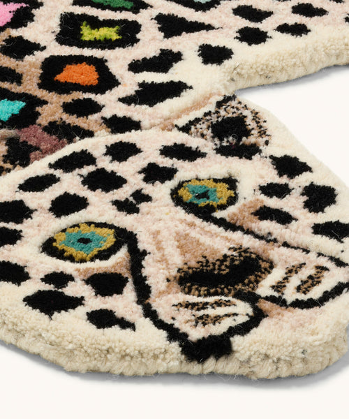Kleiner Teppich - Disco Leopard