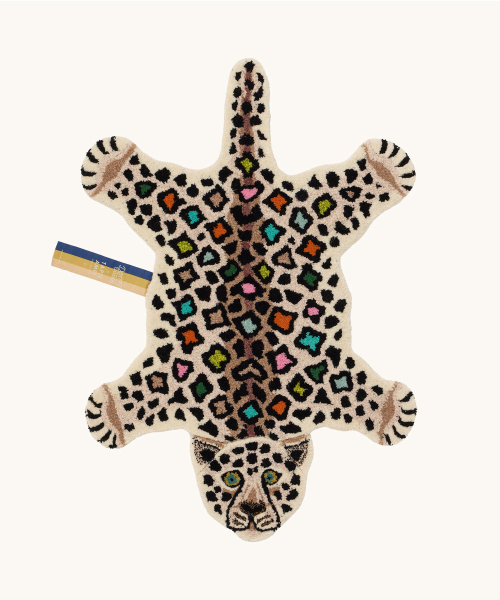 Kleiner Teppich - Disco Leopard