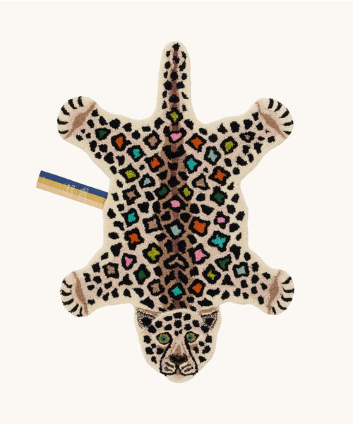 Kleiner Teppich - Disco Leopard