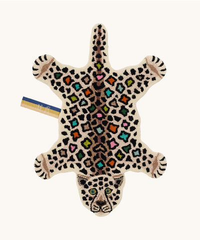Kleiner Teppich - Disco Leopard