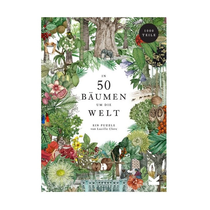 Puzzle - In 50 Bäumen um die Welt
