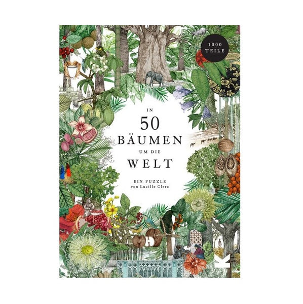 Puzzle - In 50 Bäumen um die Welt