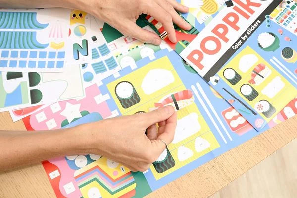 XXL Poster mit Stickern - Japan