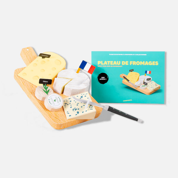 3D Papercraft Model - Käseteller