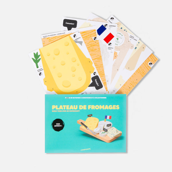 3D Papercraft Model - Käseteller