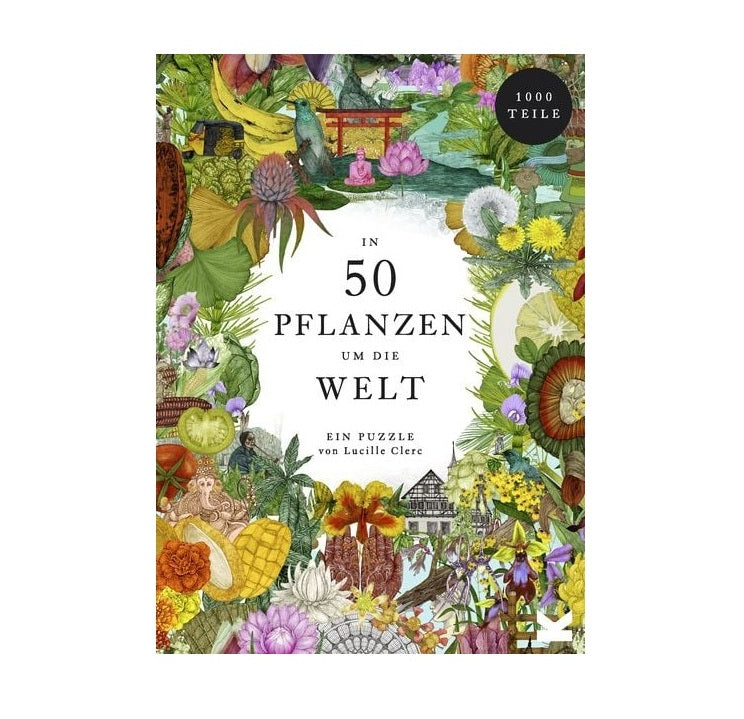 Puzzle - In 50 Pflanzen um die Welt