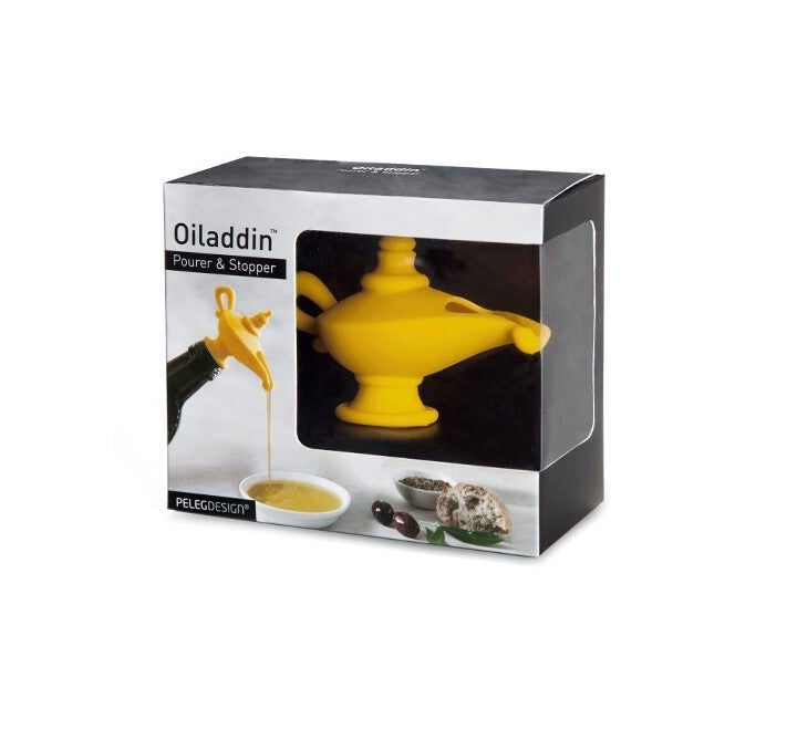 Aufsatz für Ölflasche in Aladin Lampe Form, in Verpackung