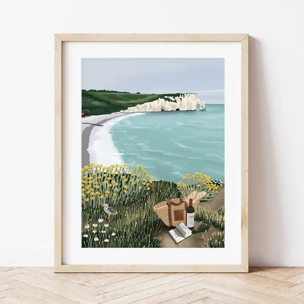 Malen nach Zahlen - Set (Picnic@Étretat)