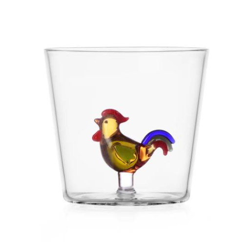 Glas Hahn